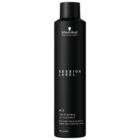 Schwarzkopf Osis+ Session Label The Flexible Dry Light Hold Hairspray 300 ml