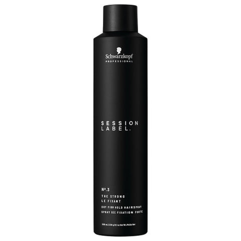 Schwarzkopf Osis+ Session Label The Strong Dry Firm Hold Hairspray 500 ml